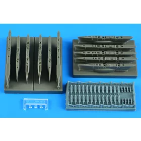 Aires 1:48 A-10A/C Thunderbolt II pylons GWH