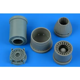   Aires 1:48 Mitsubishi F-2A/B exhaust nozzle - closed for Hasegawa