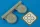 Aires 1:72 Lancaster wheels & paint masks for Revell kit