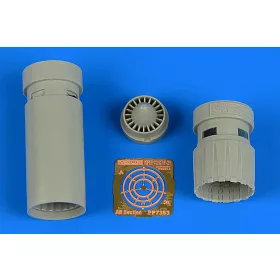 Aires 1:72 IAI Kfir C2/C7 exhaust nozzles for AMK