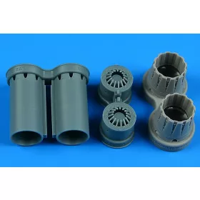   Aires 1:72 Eurofighter Typhoon exhaust nozzles older revell kit (04317/04338) for Revell