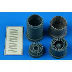   Aires 1:72 F-16CJ block 50 exhaust nozzle - opened for Tamiya