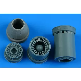   Aires 1:72 F-16CJ block 50 exhaust nozzle - closed for Tamiya