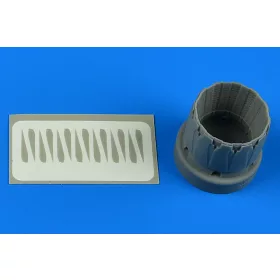   Aires 1:72 Mitsubishi F-2A/B exhaust nozzle - opened for Fine Molds