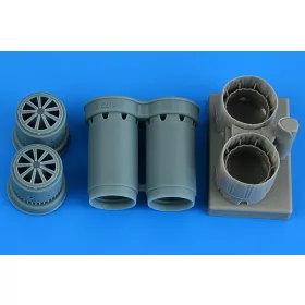 Aires 1:72 Rafale exhaust nozzles for Hobby Boss