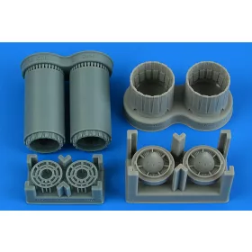 Aires 1:72 F-4E Phantom II exhaust nozzles for Fine Molds