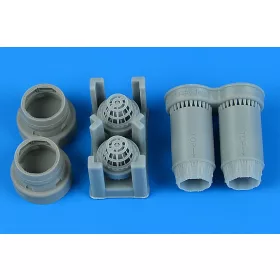 Aires 1:72 Sepecat Jaguar exhaust nozzles for Hasegawa