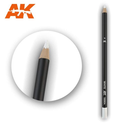 Fehér színű akvarell ceruza - Watercolor Pencil White