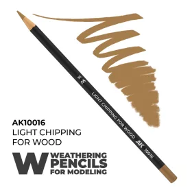 Light Chipping for wood akvarell ceruza