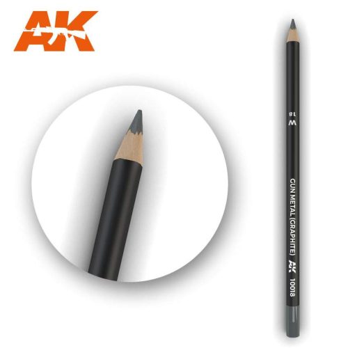 Grafit színű akvarell ceruza - Watercolor Pencil Gun Metal (Graphite)