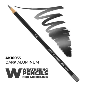   Sötét alumínium színű akvarell ceruza - Watercolor Pencil Dark Aluminum Nic