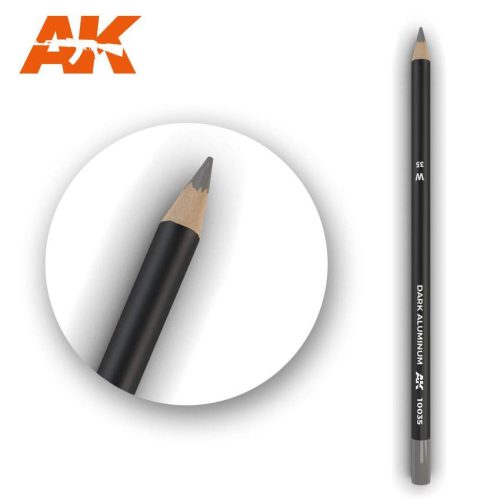 Sötét alumínium színű akvarell ceruza - Watercolor Pencil Dark Aluminum Nic