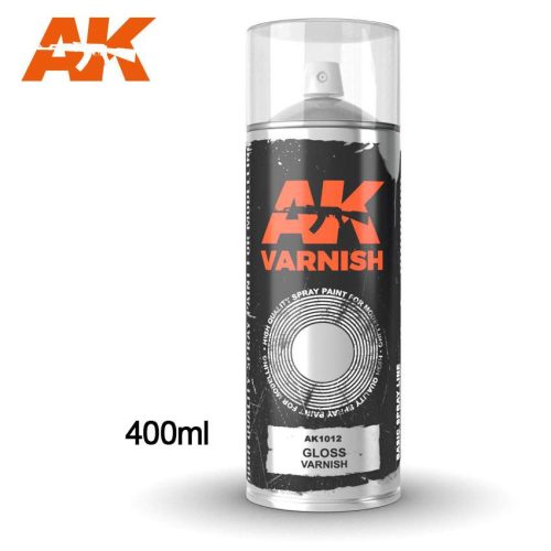 Gloss Varnish (fényes lakk) - Spray 400ml