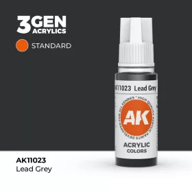 Acrylics 3rd generation Lead Grey 17ml