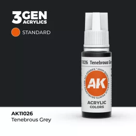 Acrylics 3rd generation Tenebrous Grey 17ml