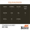 Acrylics 3rd generation Tenebrous Grey 17ml