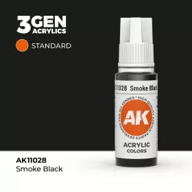 Acrylics 3rd generation Smoke Black 17ml