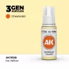 Acrylics 3rd generation Ice Yellow 17ml