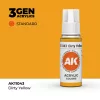 Acrylics 3rd generation Dirty Yellow 17ml