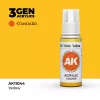 Acrylics 3rd generation Yellow 17ml