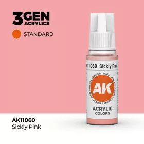 Acrylics 3rd generation Sickly Pink 17ml