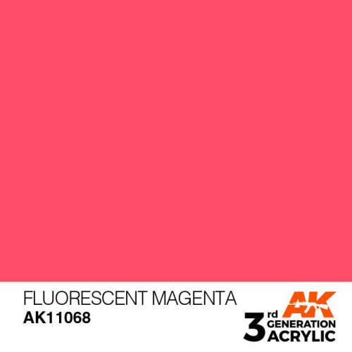 Acrylics 3rd generation Fluorescent Magenta 17ml