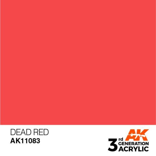 Acrylics 3rd generation Dead Orange 17ml