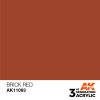 Acrylics 3rd generation Brick Red 17ml