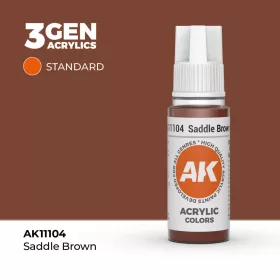 Acrylics 3rd generation Saddle Brown 17ml