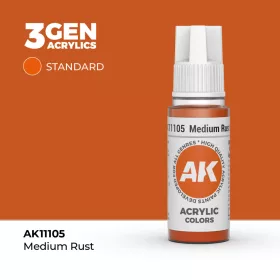 Acrylics 3rd generation Light Rust 17ml