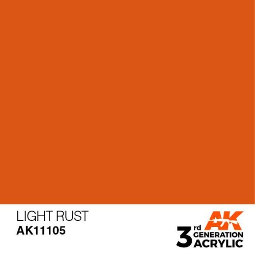 Acrylics 3rd generation Light Rust 17ml