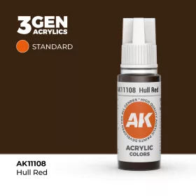 Acrylics 3rd generation Hull Red 17ml