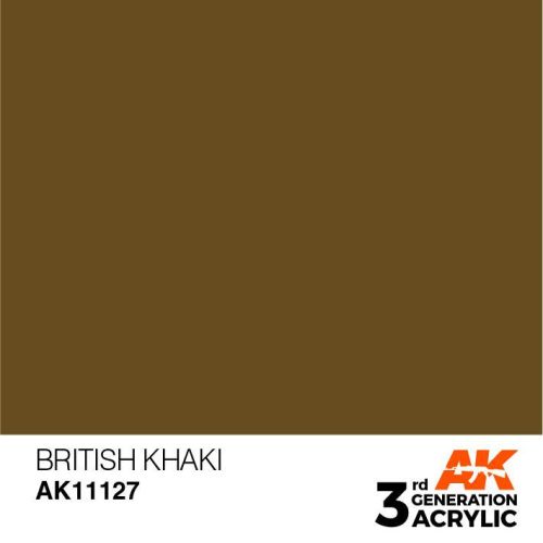 Acrylics 3rd generation British Khaki 17ml