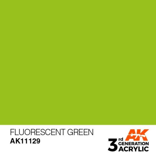 Acrylics 3rd generation Fluorescent Green 17ml