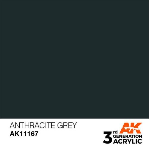 Acrylics 3rd generation Anthracite Grey 17ml