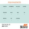 Acrylics 3rd generation Snow Blue 17ml