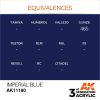 Acrylics 3rd generation Imperial Blue 17ml