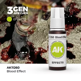 Acrylics 3rd generation AK11260 Blood effects 17 ml