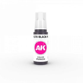   Acrylics 3rd generation AK11270 Black Puprple COLOR PUNCH 17 ml