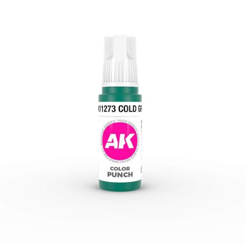 Acrylics 3rd generation AK11273 Cold Green COLOR PUNCH 17 ml