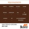 Acrylics 3rd generation WWI French Brown