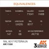 Acrylics 3rd generation RAL 8017 Rotbraun