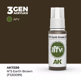 Acrylics 3rd generation Nº5 Earth Brown (FS30099)