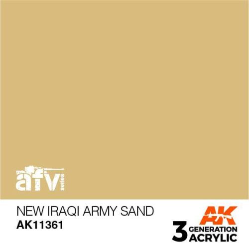 Acrylics 3rd generation New Iraqi Army Sand