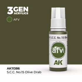 Acrylics 3rd generation S.C.C. No.15 Olive Drab