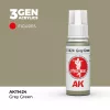Acrylics 3rd generation Grey Green
