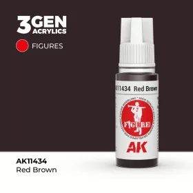 Acrylics 3rd generation Red Brown