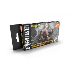   Acrylics 3rd generation Oak leaf, palm tree & plane tree patterns autumn/winter variants