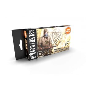 Acrylics 3rd generation DAK soldiers uniform colors