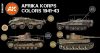 Acrylics 3rd generation Afrika Korps set